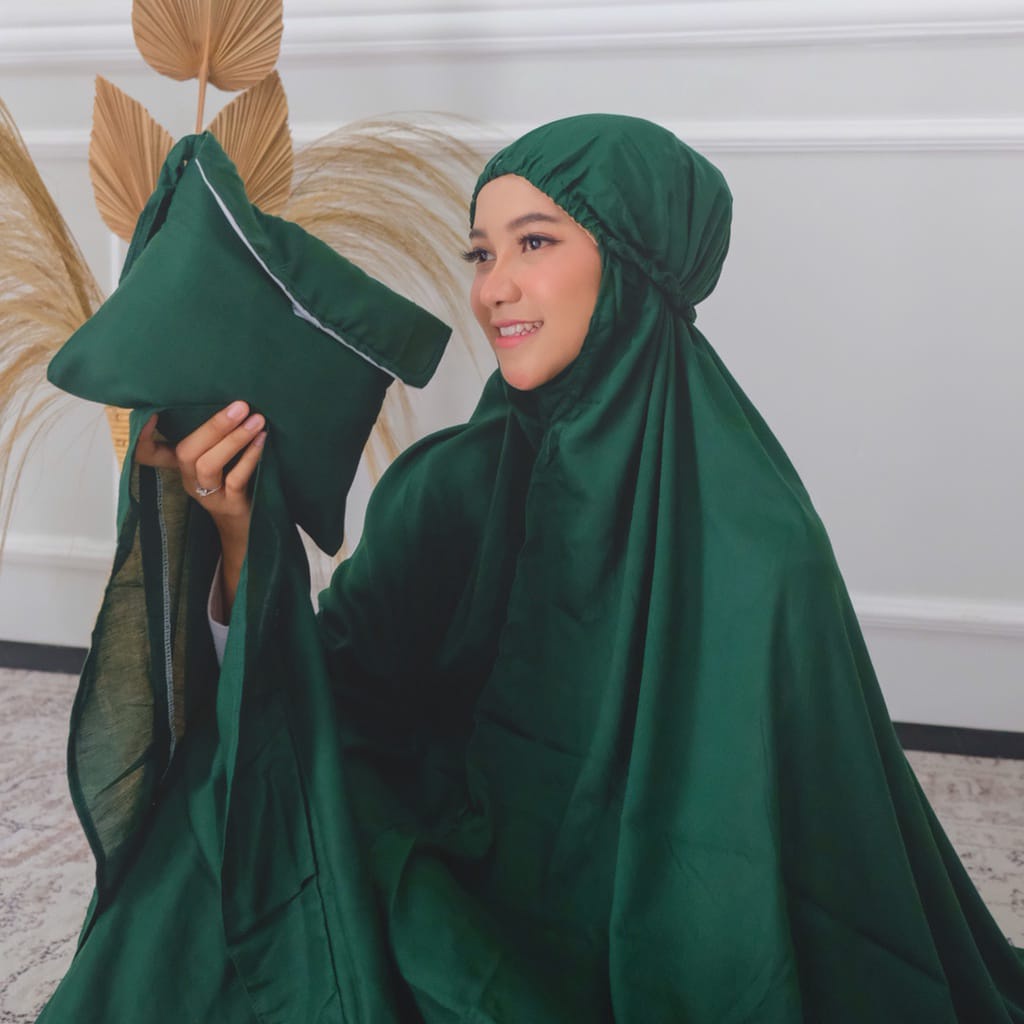 MUKENA AMPLOP JUMBO Mukena travel Renda Premium MUKENAH TRAVELING MUKENA TR Mukenah hyget higet Rism