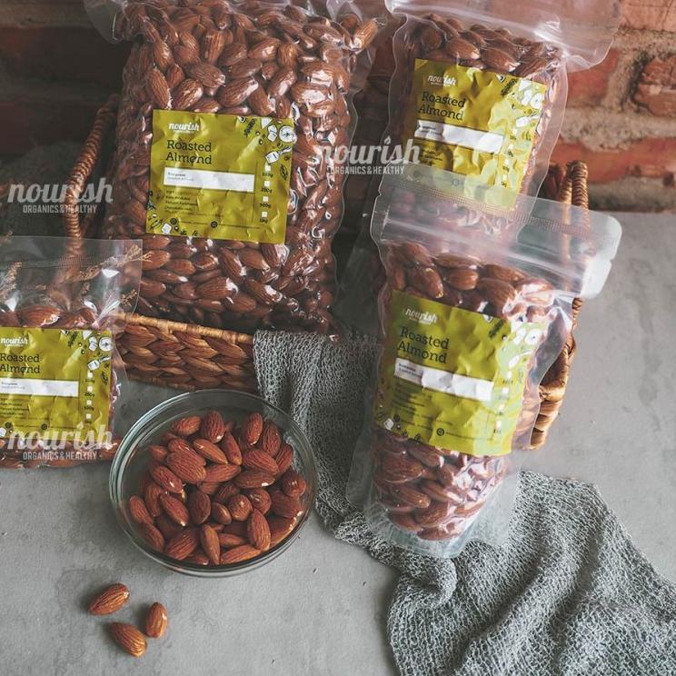 

➽ Almond Panggang Original (Roasted Almond Plain) 1kg ♠