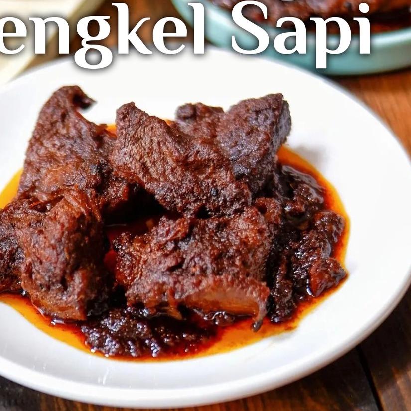 

♥ Rendang Sengkel Sapi Asli Padang by ABANGKU Halal PIRT bumbu melimpah - siap kirim seIndonesia dan export keluar Indonesia ❁