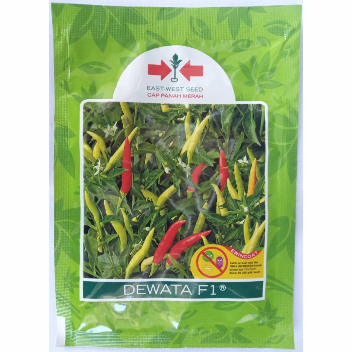 Benih Cabai Rawit DEWATA F1 (2250 Butir) - Bibit Cabe Cap Panah Merah