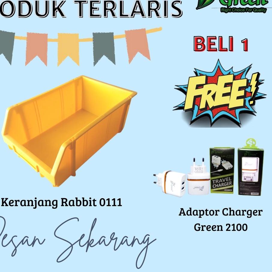 ◊ Kotak Aksesoris / Jolly Box / Spare Part Case 0111 Jolly Box Rabbit uk. besar ☛