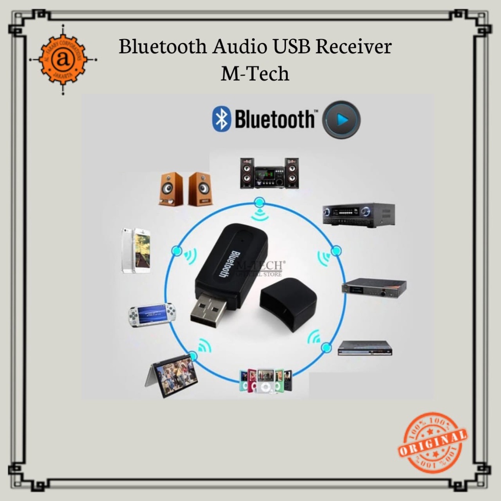 Bluetooth Audio USB Receiver M-Tech