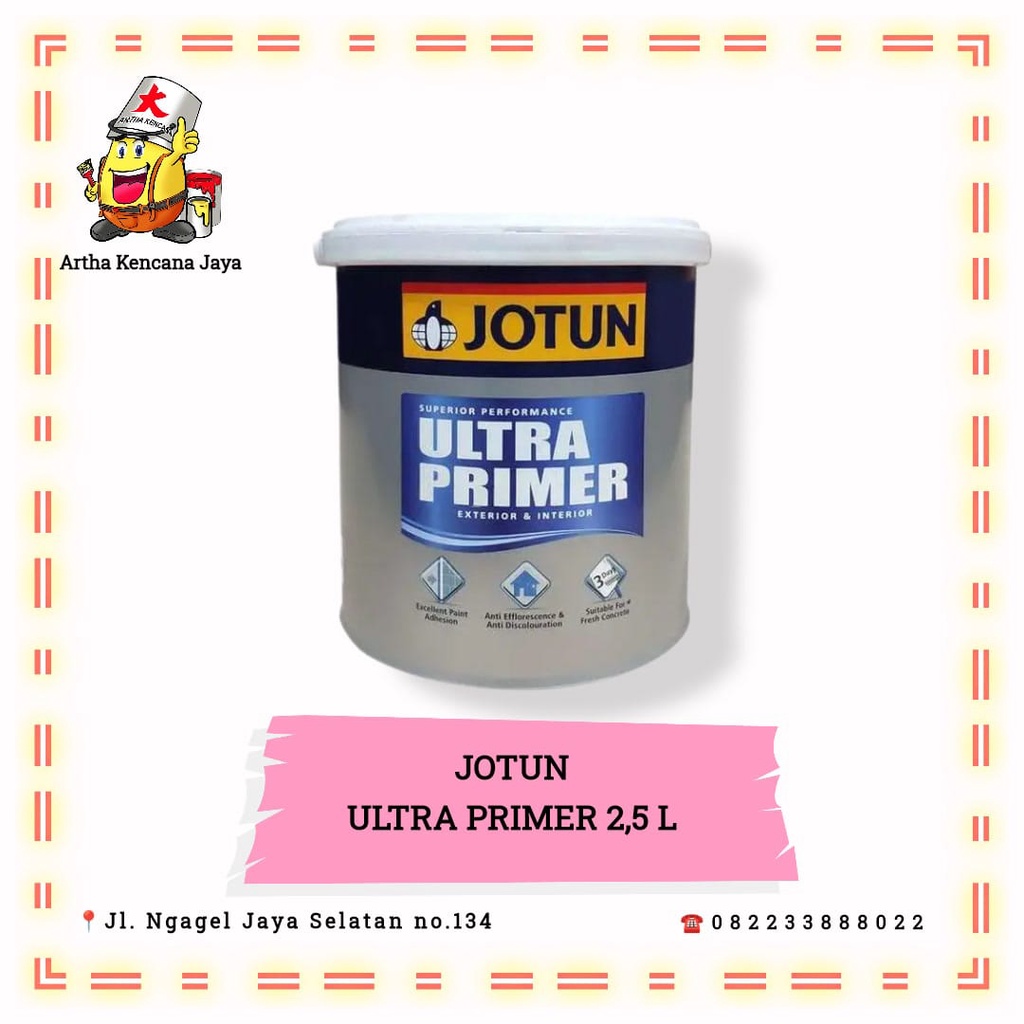 JOTUN CAT DASAR EXTERIOR ULTRA PRIMER 2.5L