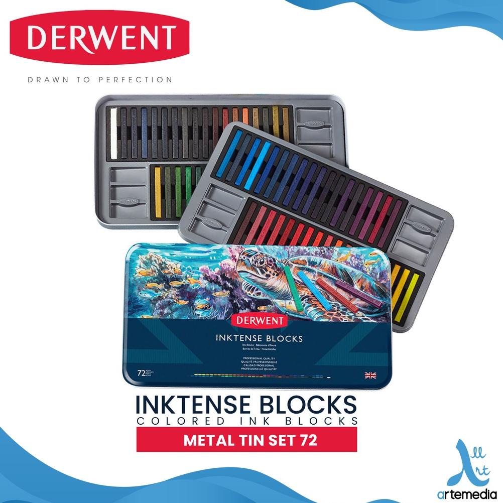 

Balok Warna Derwent Inktense Block 72 Color Metal Tin Set