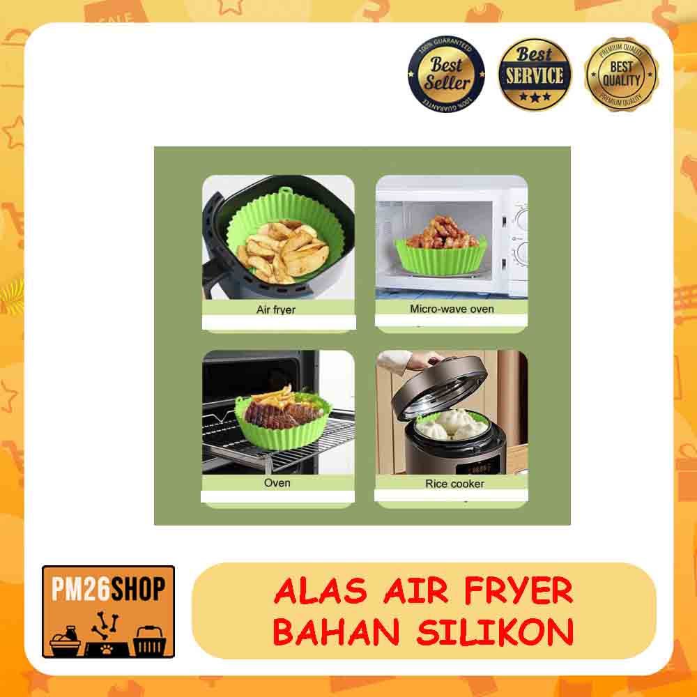 ALAS KUKUSAN AIR FRYER BAHAN SILIKON