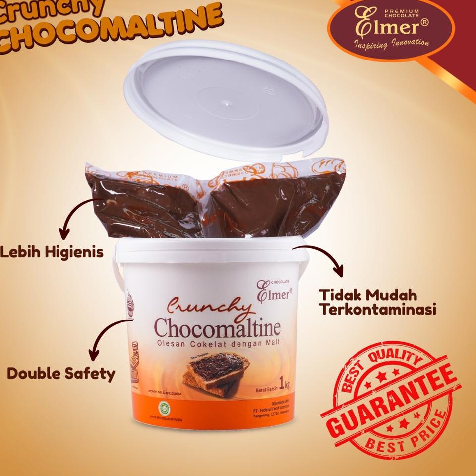 

✪ Elmer Spread Crunchy Chocomaltine 1 kg ➤