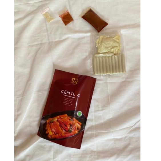 

Terlaku.../ Paket Cemil 4 Toppoki/Topoki/Tteokbokki/Ricecake Odeng dan Saus