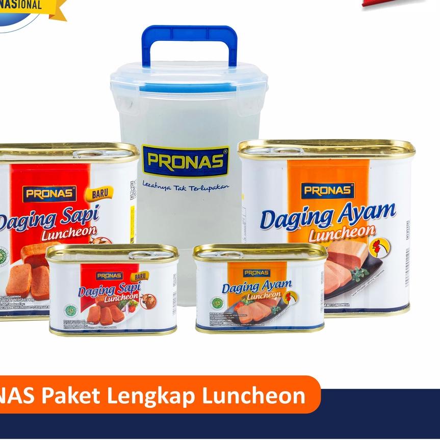 

✪ PRONAS Paket Lengkap Luncheon Free Canister ☆