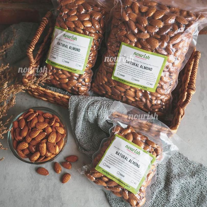 

❂ Natural Raw Whole Almond (1KG) ➱
