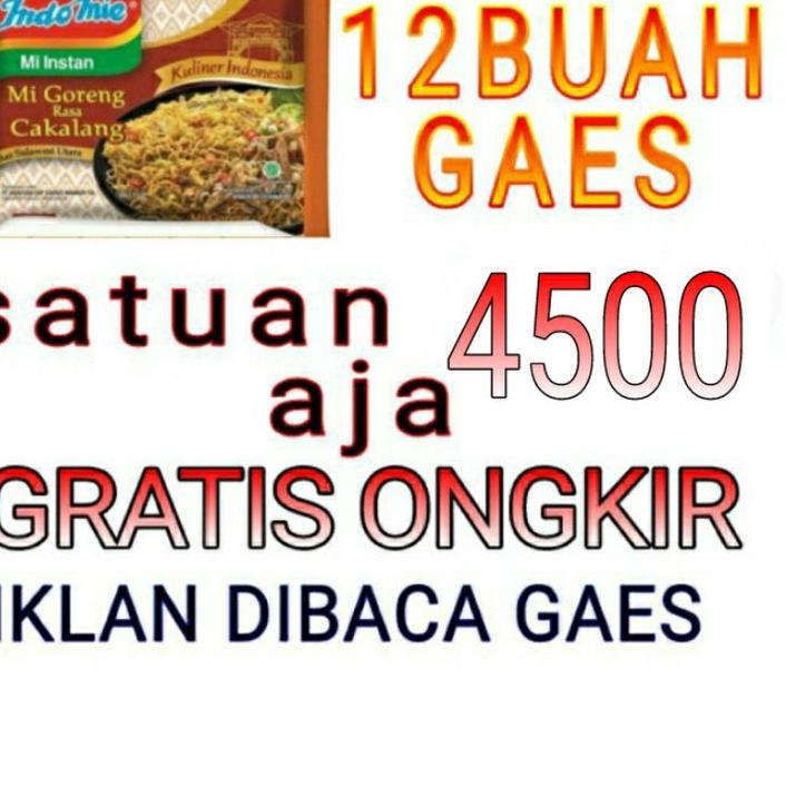 

➮ Indomie Cakalang GORENG Mie Instan 12 buah ♟