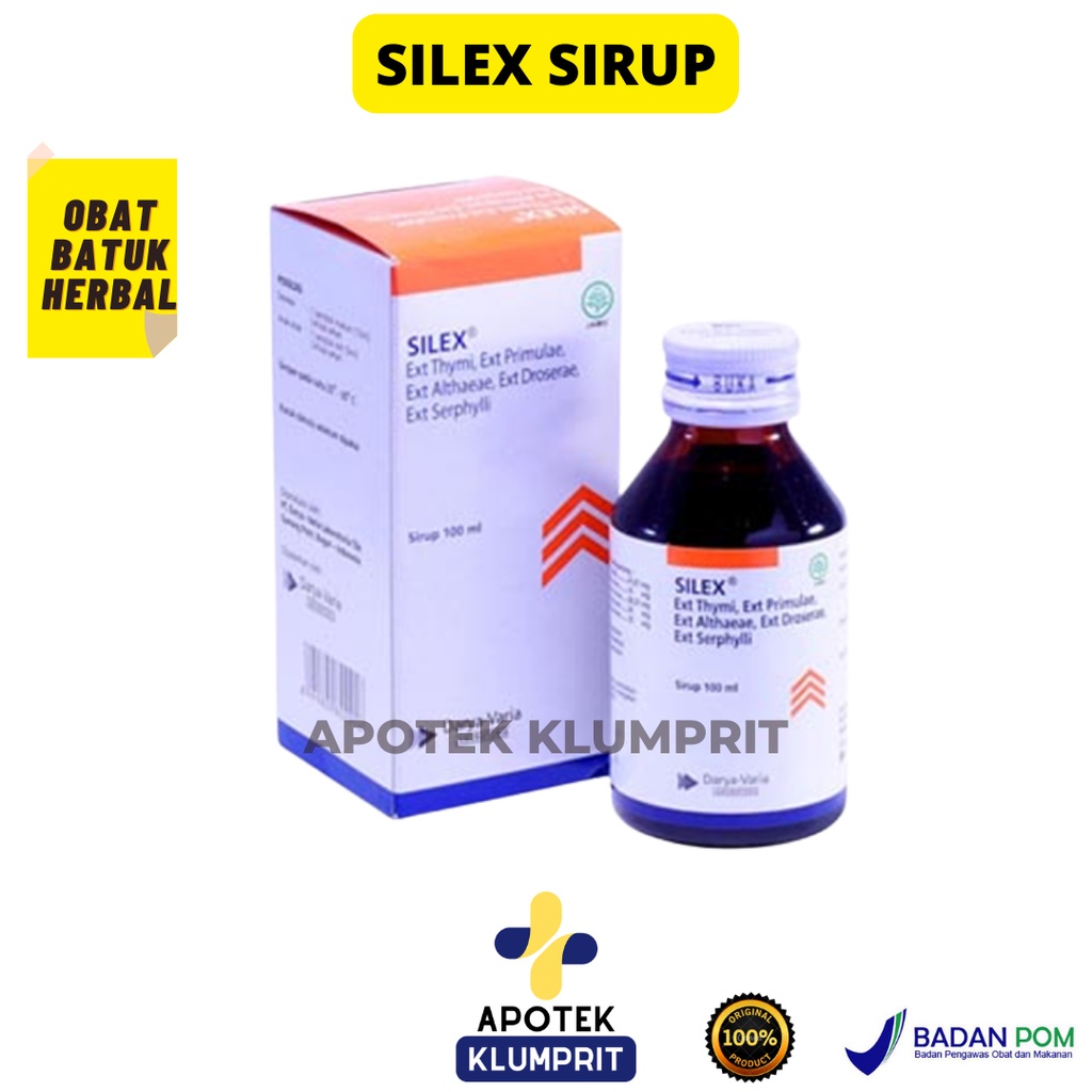 SILEX SYR 100 ML / SILEX SYR / SIRUP SILEX