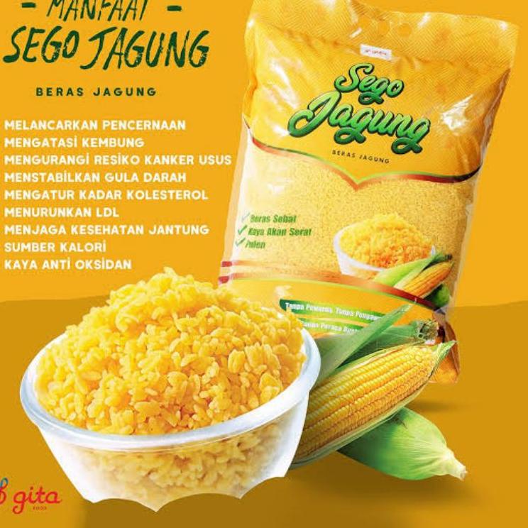 

Terbaru Beras Jagung Sego Jagung 700 Gram Diet Sehat Nasi Jagung