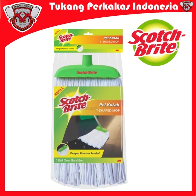 Scotch brite 3M pel katun kotak medium Refill ID-69