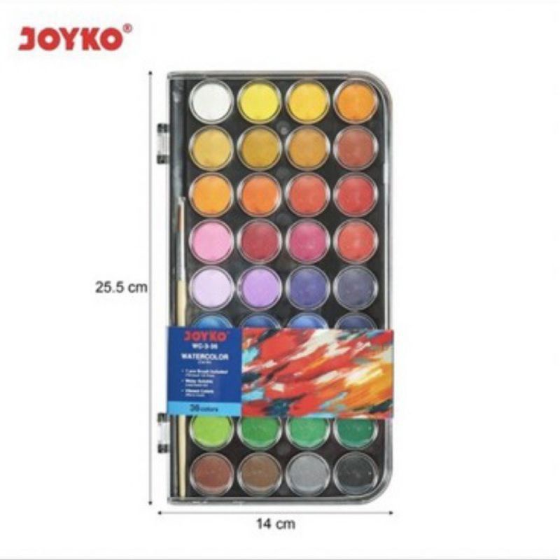 

watercolor joyko WC-3-36 COLOR / Cat air joyko 36 warna