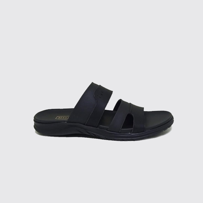 ALLEN X ZAGIB LEATHER | Sandal Pria Kulit Asli Slide 38-43 / Sendal Cowo Bapa Bapa Simple