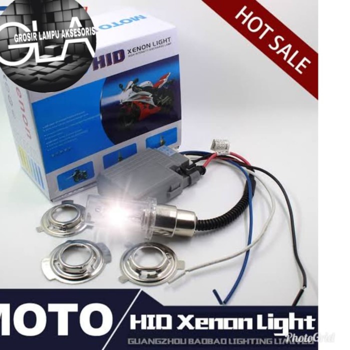 LAMPU HID MOTOR H4 XENON GARANSI