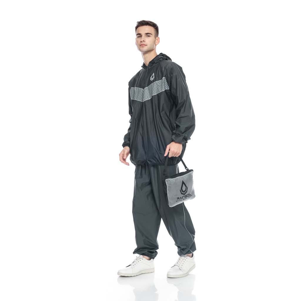 Rainsol Sauna Suit Ethnic | Baju Sauna | Jaket Sauna | Setelan Sauna