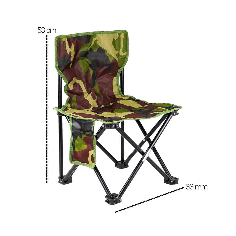 (BISA COD) FTIHSHP  Kursi Lipat Portable Memancing Outdoor Fishing Chair - AAN147