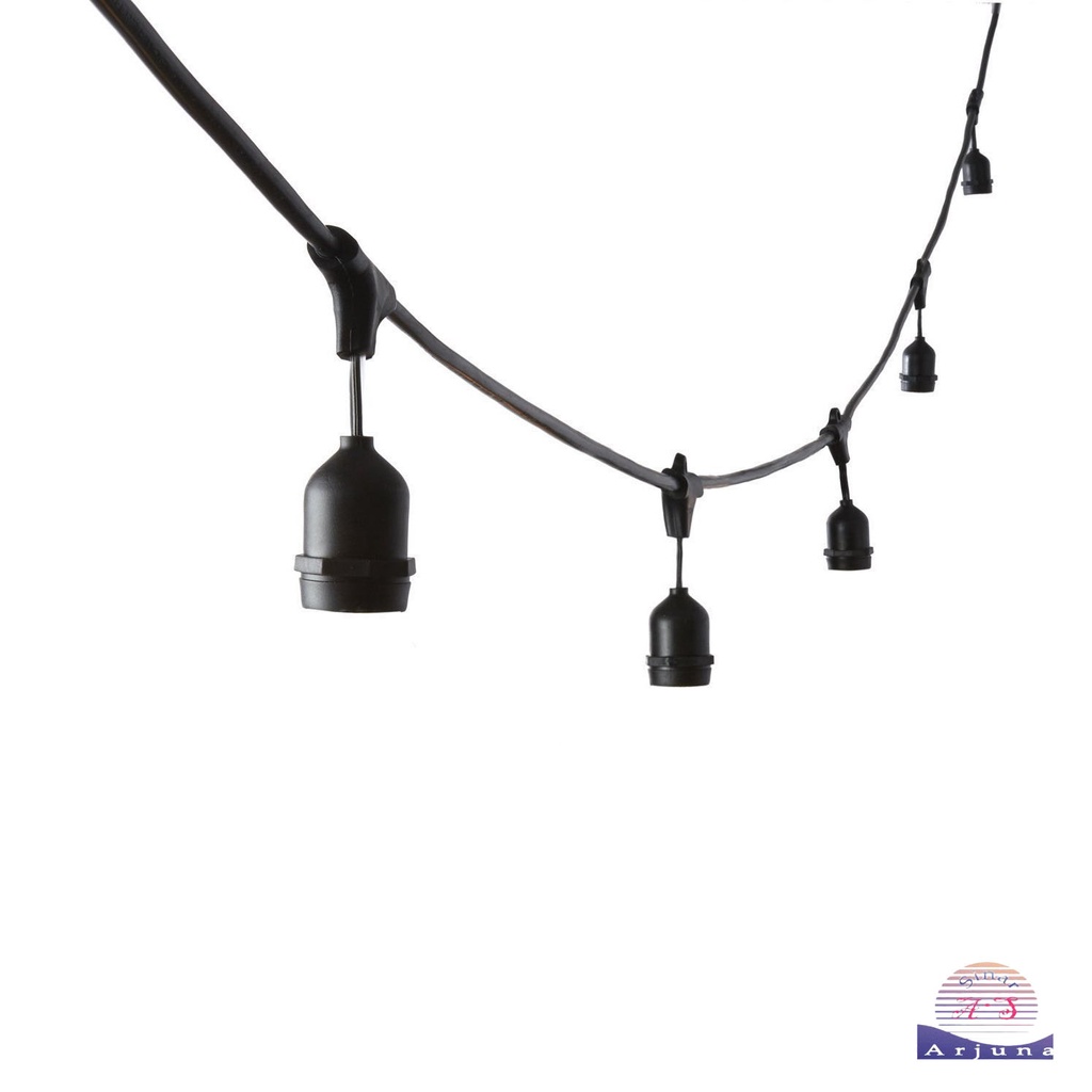 KABEL FITTING LAMPU GANTUNG E27/FITTING OUTDOOR TAMAN WATERPROOF