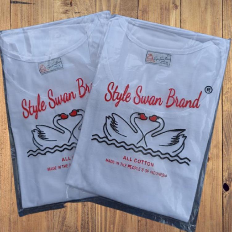 《packingaman》 Singlet pria Kaos dalam laki laki style swan Kaos pria polos putih Kaos kutang pria de