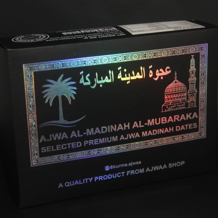 

✨NEW✨ -Kurma Ajwa Royal Silver Premium Asli Madinah 500 gr- 2.2.23