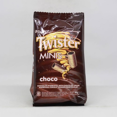 

DELFI Wafer Stick TWISTER Minis Choco Cream Pack 70gr