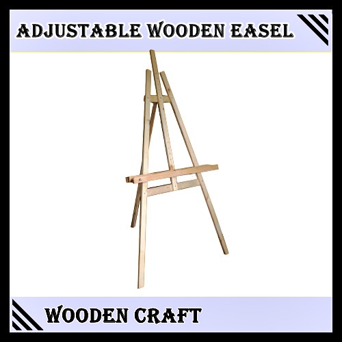 

Terlaris Wooden Easel 120X120 Cm/Stand Kayu/Tripod Kayu Photo/Stand Lukis