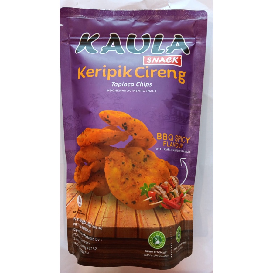 

Keripik Cireng rasa BBQ Spicy