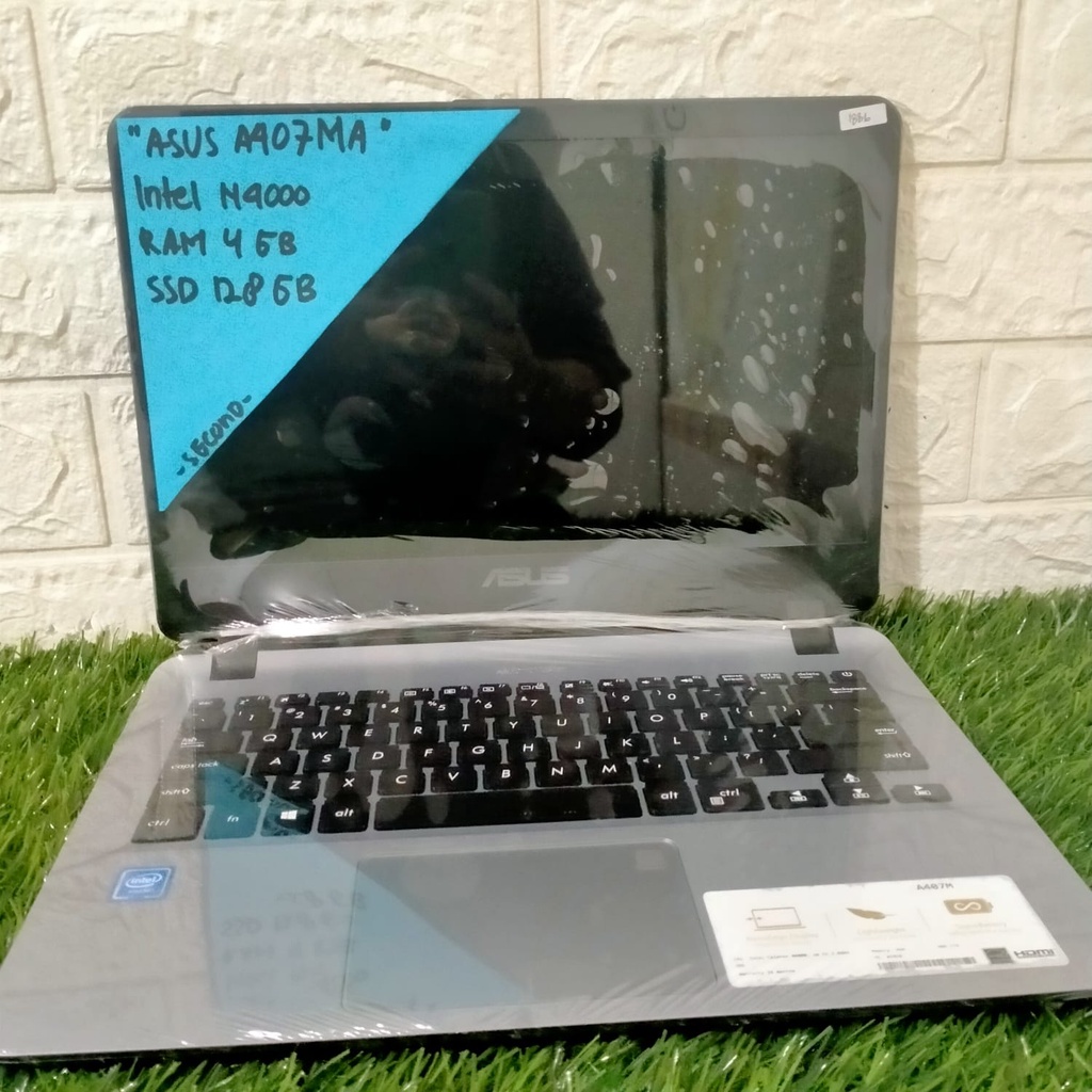 ASUS A407MA INTEL N4000 RAM 4GB SSD 128GB 14 INCH