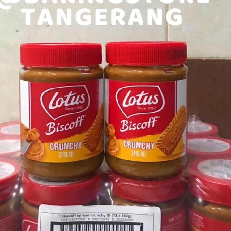 

❁ Lotus Biscoff Crunchy Spread 380 gr | Selai Speculoos ♗