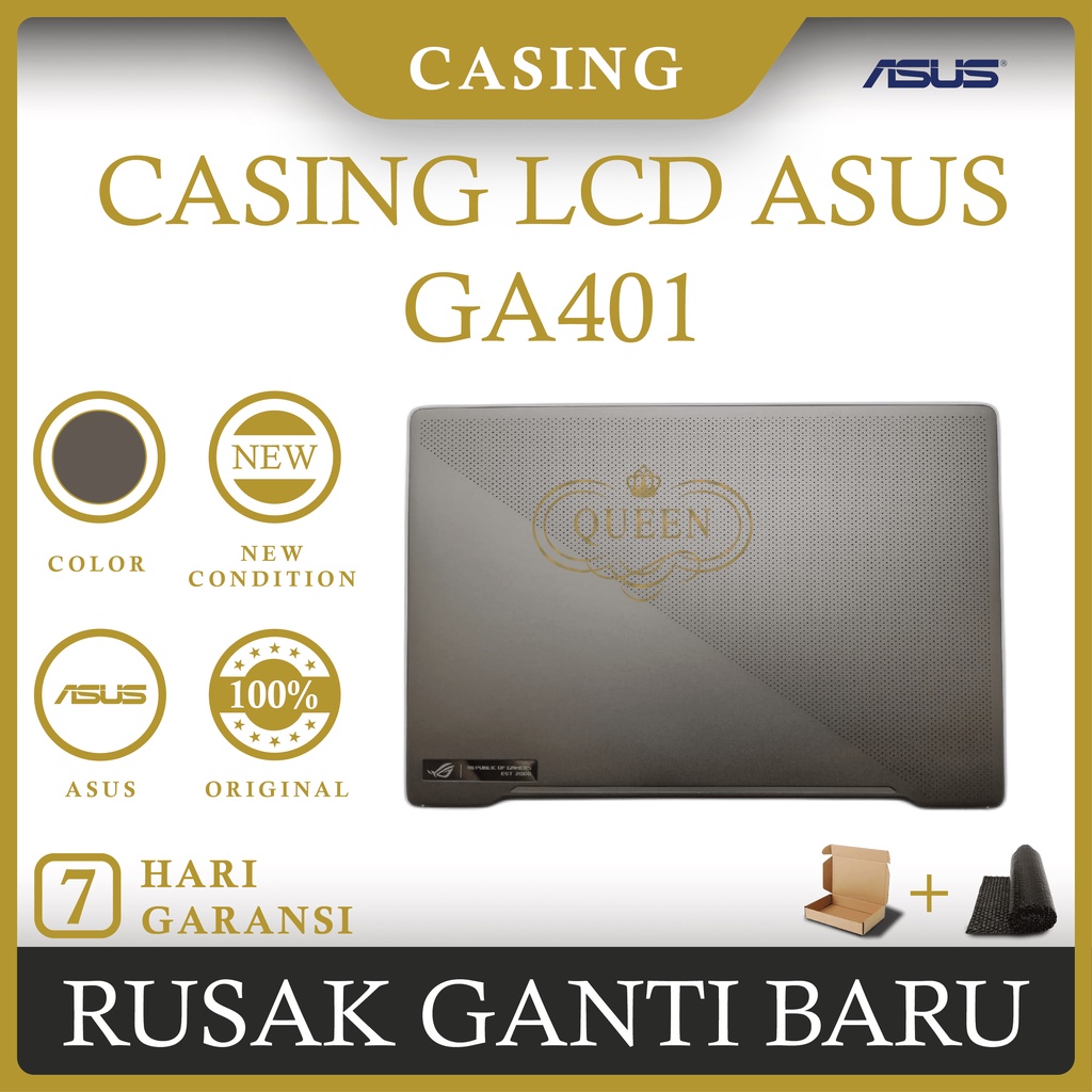 CASING COVER LCD LAPTOP ASUS ROG G14 GA401 ORIGINAL