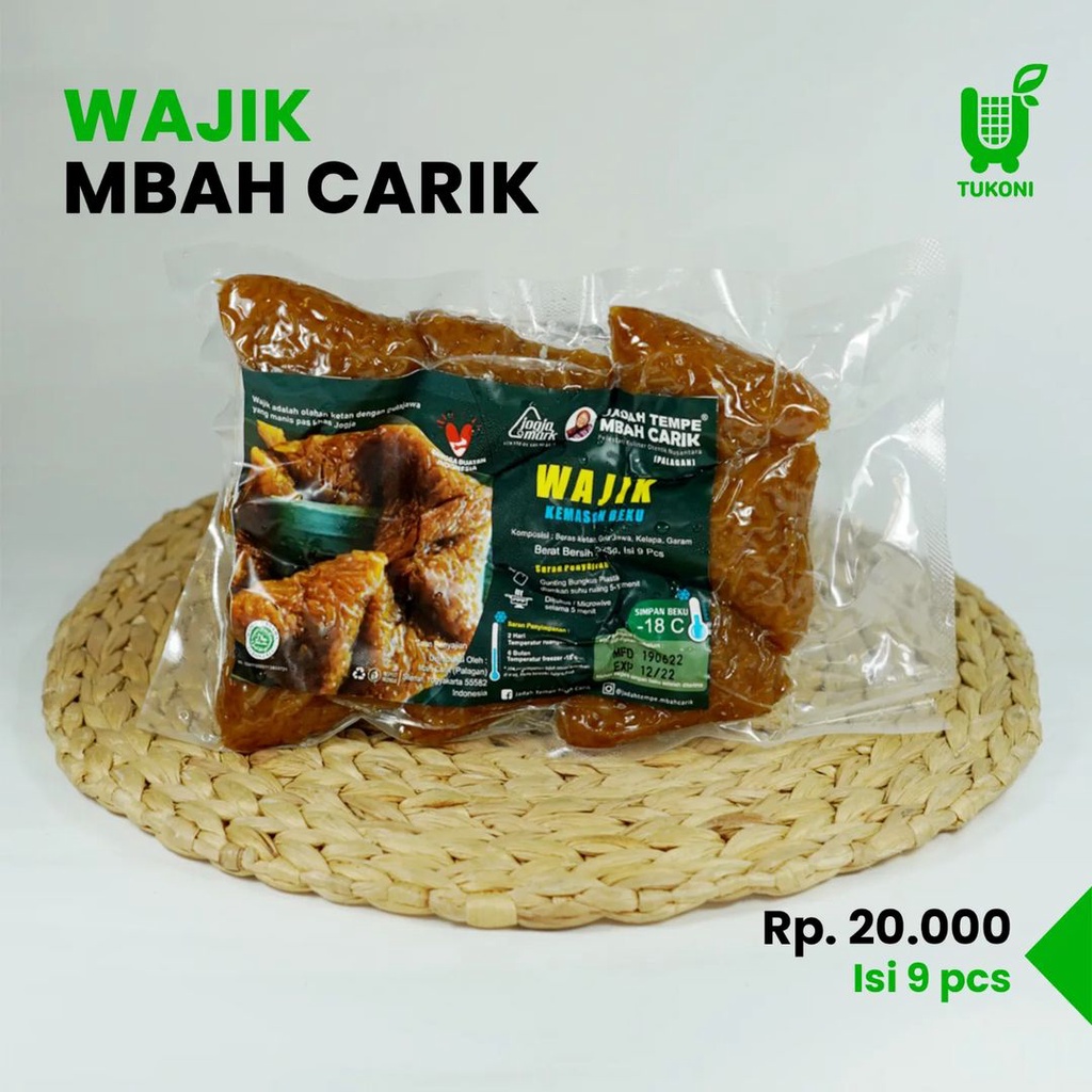 

Wajik Frozen Mbah Carik Yogyakarta Yuktukoni