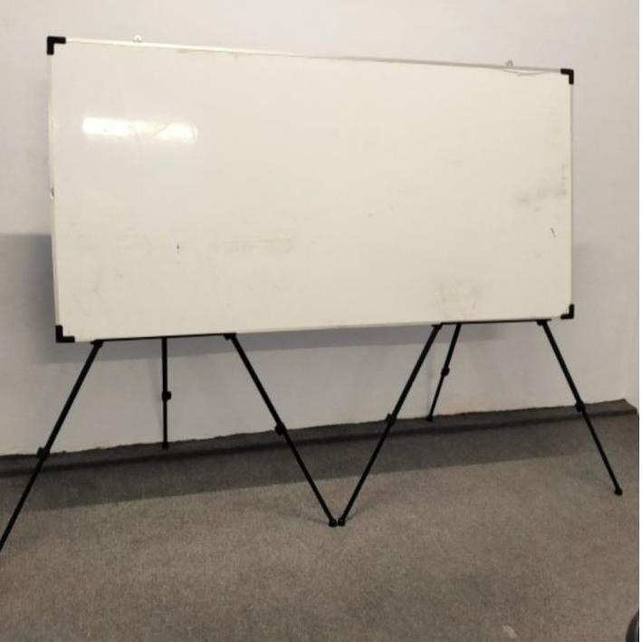 

♥ Stand Whiteboard Papan Tulis Standing Tripod Papan Tulis Whiteboard ☇