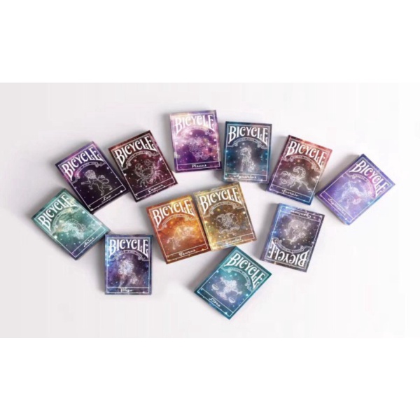 Unik Bicycle Zodiac Playing Card Import America Limited Edition Zodiak Pack Berkualitas