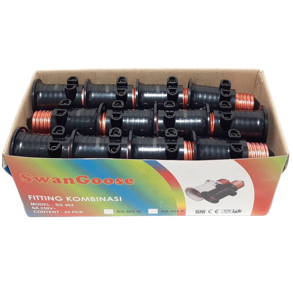 Paket 24 Pcs SwanGoose Fitting Lampu Kombinasi