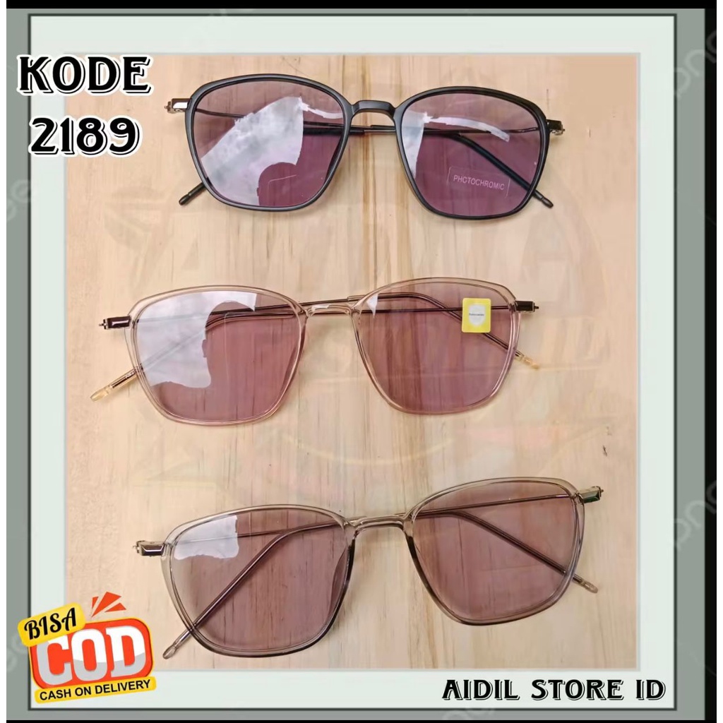 kacamata photocromic kode 2189