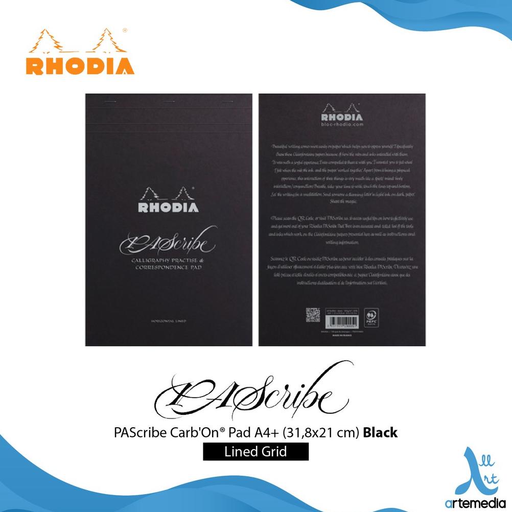 

Buku Sketsa Rhodia A4 Plus Lined Pascribe CarbOn Pad