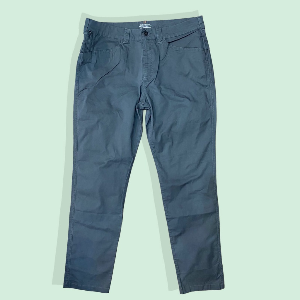 Celana Panjang Chino Pria Merrell Chino Pants Grey Size 34