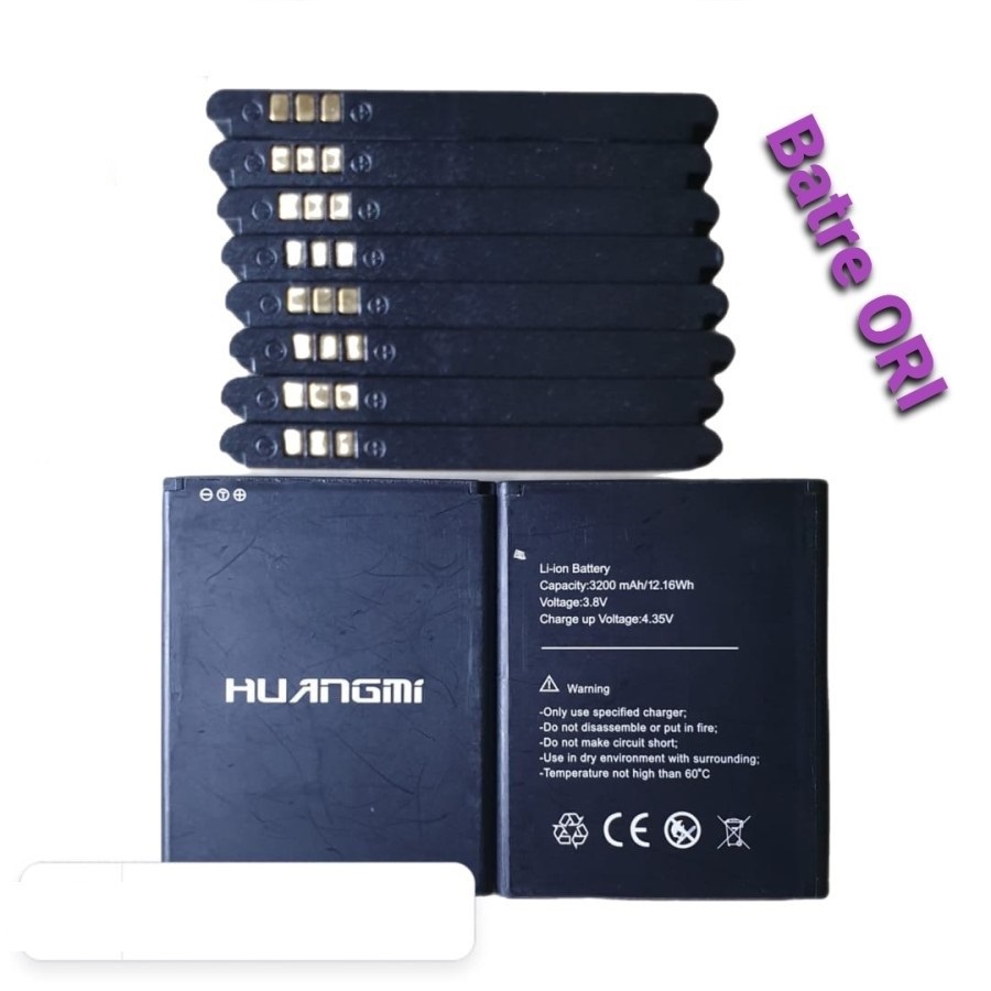 Batre Baterai Battery Huangmi F8 Maronn Original