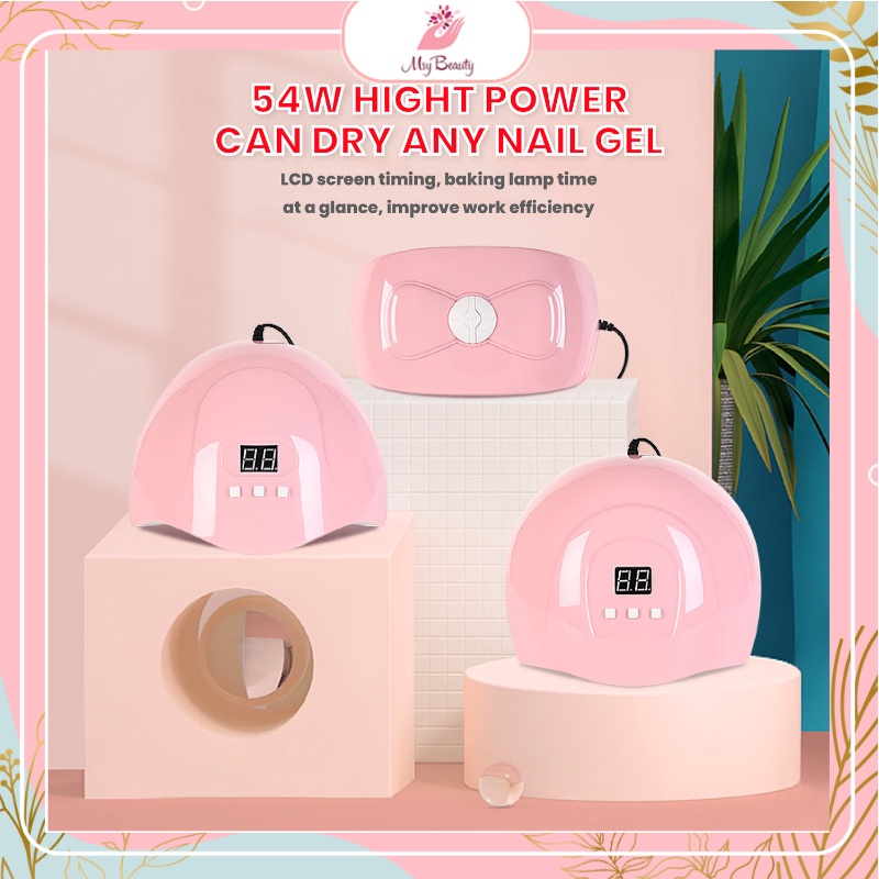 MSY ANNIES SUN UV LED X5 120watt/Lampu UV Gel Nail Art/Lampu LED Nail SUN 54W/Handlight USB Charging/Pengering Kutek UV LED