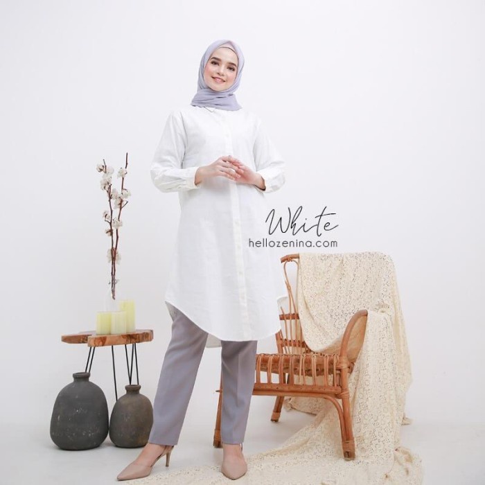 Tunik Yoonara Maroon XL N3T5 Jumbo Tunik Loose FYP Termurah Kaos Basic Pakaian Wanita Terlaris Viral