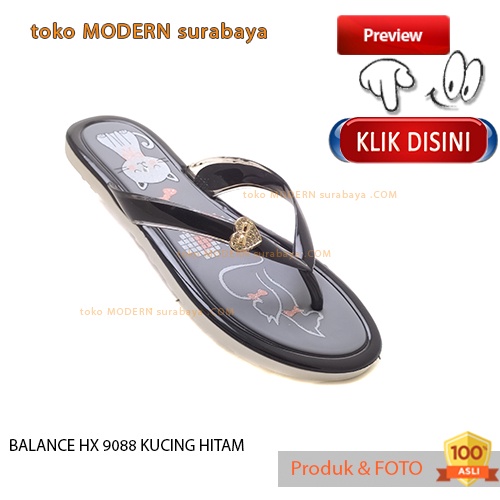 Sandal wanita sandal jepit flat BALANCE HX 9088