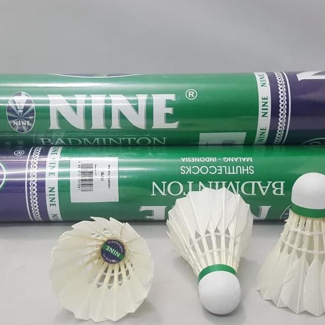 LANGSUNG ORDER COCK NINE HIJAU SHUTTLECOCK / KOK BULUTANGKIS/BTON (BULU JP GOLD)