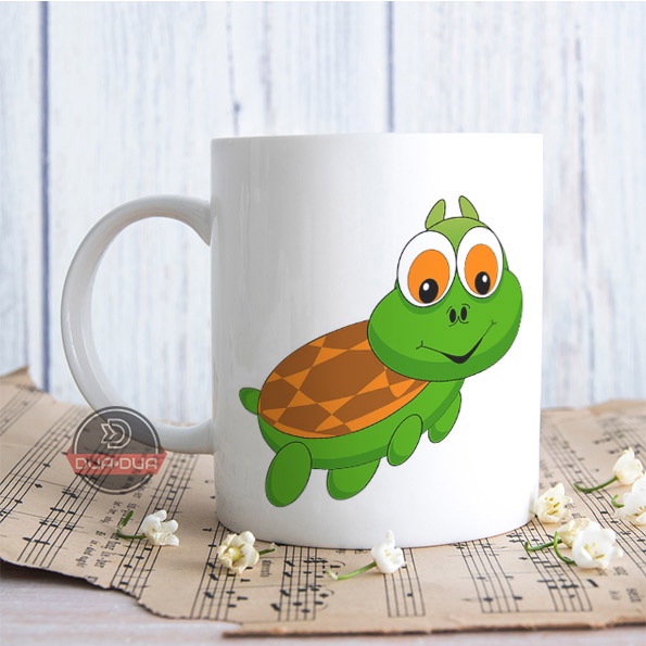 Mug Keramik turtle so cute