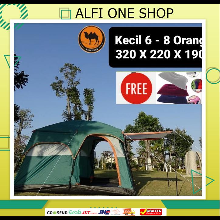 TENDA  -  ORANG DOUBLE LAYER  TENDA 6 - 8 ORANG DOUBLE LAYER 015 HIGHT QUALITY