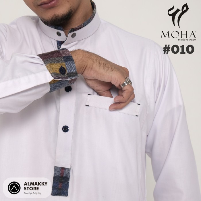 Jubah Pria MOHA PREMIUM THOBE ALL VARIAN - Gamis Pria Jubah Premium ala Rethobe - 010 modern dewasa 