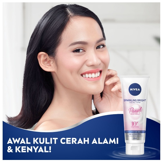 NIVEA Sparkling Bright Facial Foam - 100mL 50mL