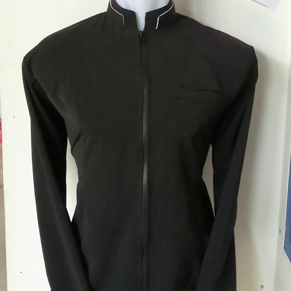 TERMURAH M95 Jasket Jasko Jaket Ziper Resliting Depan Kerah Dobel Bahan Hightwis Jasko Murah Jas Mur