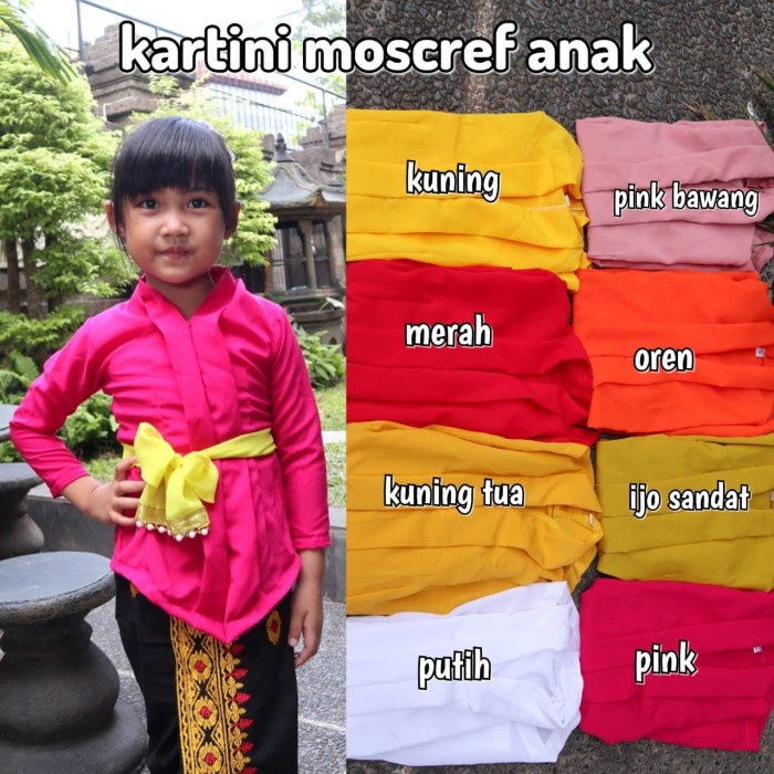 Pakaian adat bali anak perempuan kebaya murah