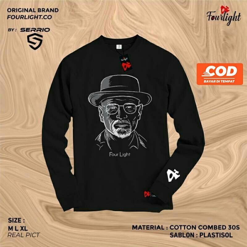 kaos lengan panjang pria keren kaos pria hitam t shirt pria lengan panjang t shirt pria premium kaos